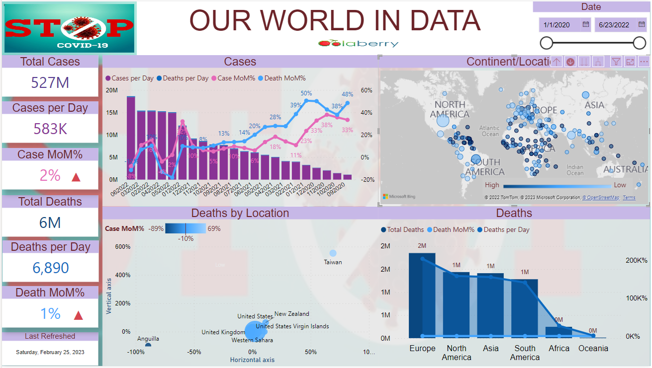 Our World In Data Covid -19